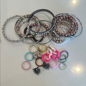 Colorful Bracelet and Earring Set